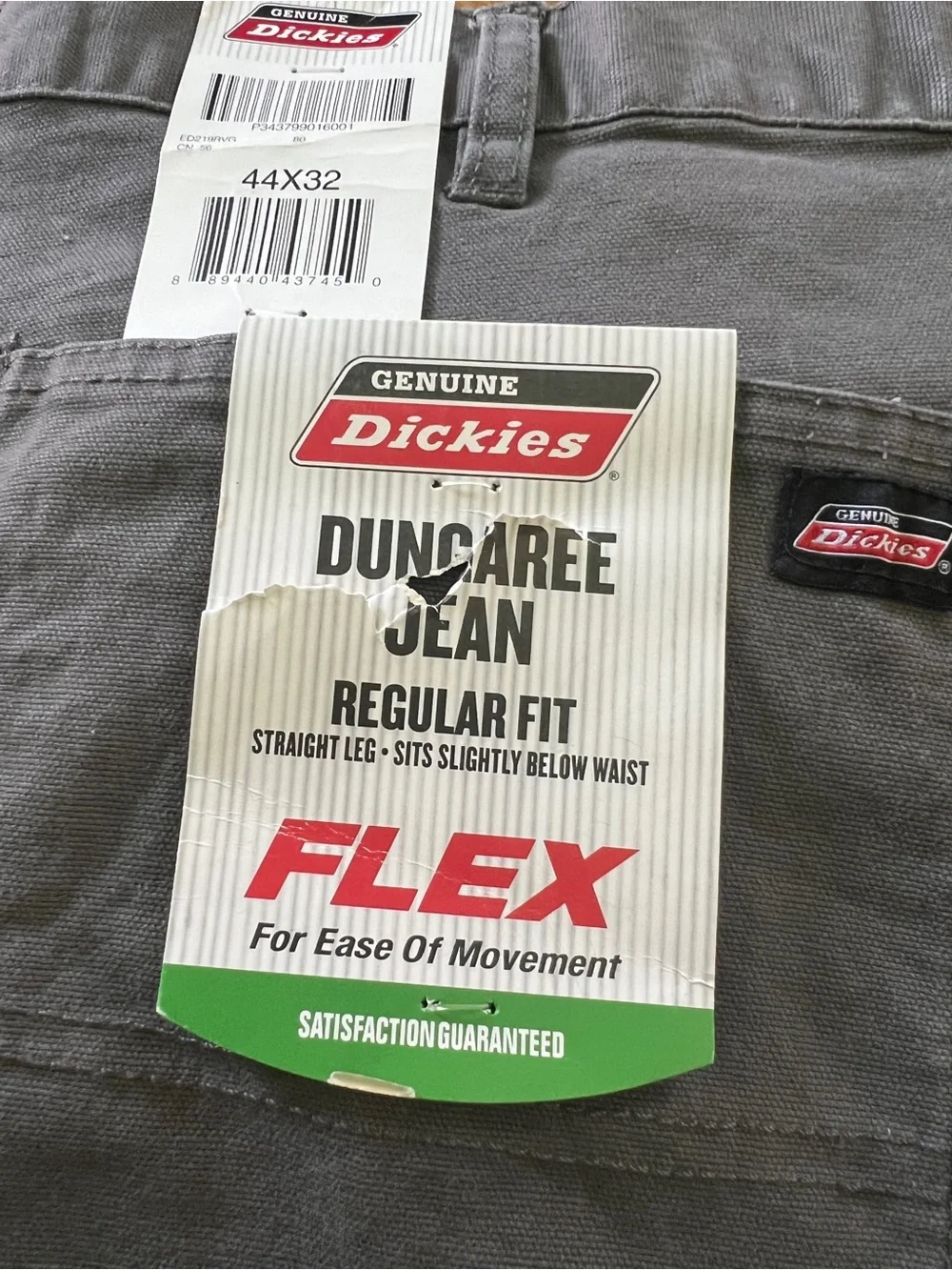 Dickies Big Men's Flex Duck Dungaree Jean